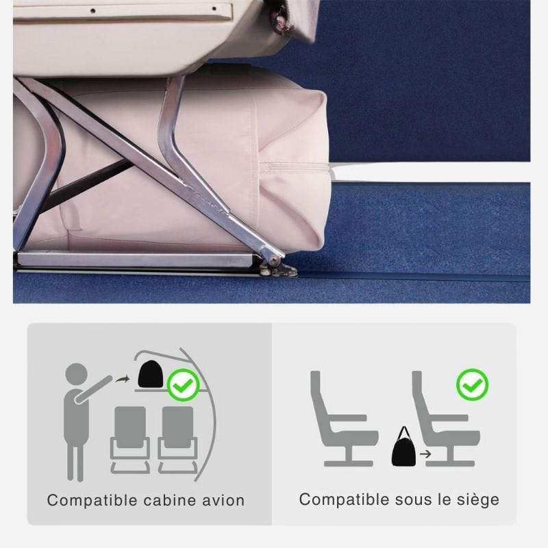 Grand sac de voyage fille - Pliable Dailysac