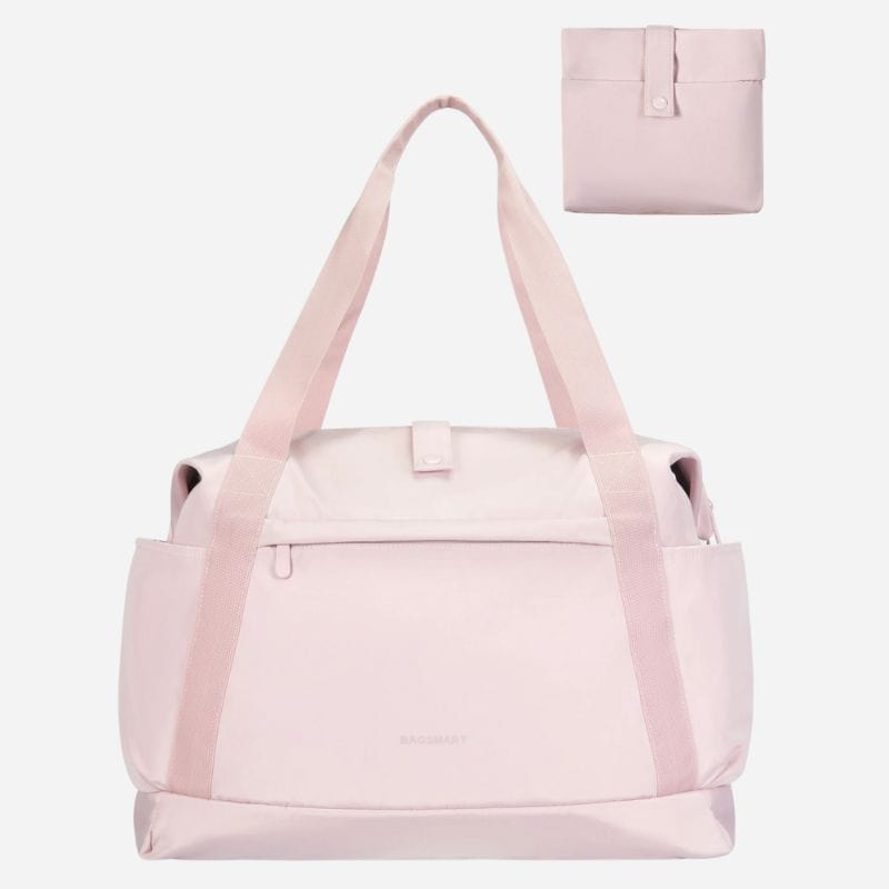 Grand sac de voyage fille - Pliable Rose / 46L Dailysac