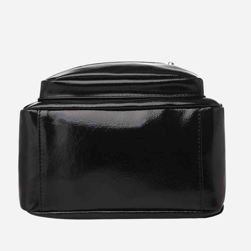 Mini sac à dos cuir femme Noir Dailysac