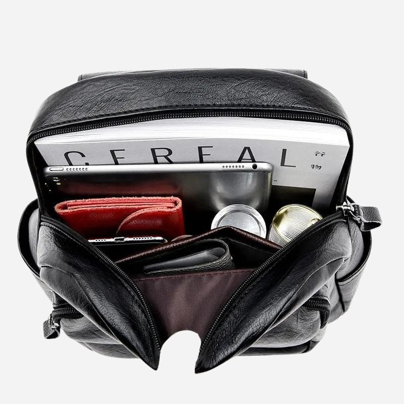 Petit sac à dos en cuir femme Dailysac