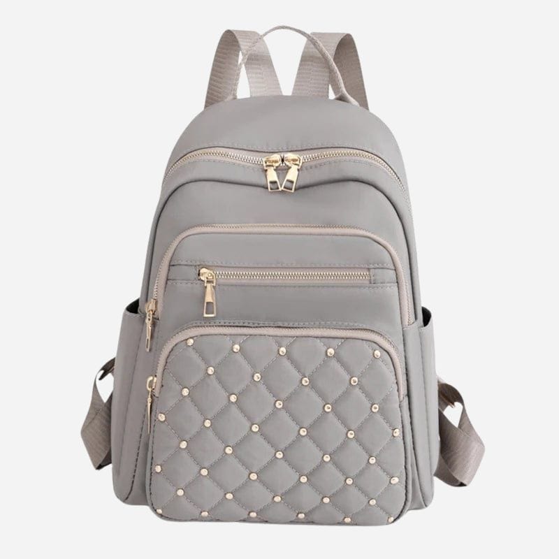 Petit sac à dos tissu femme Gris Dailysac