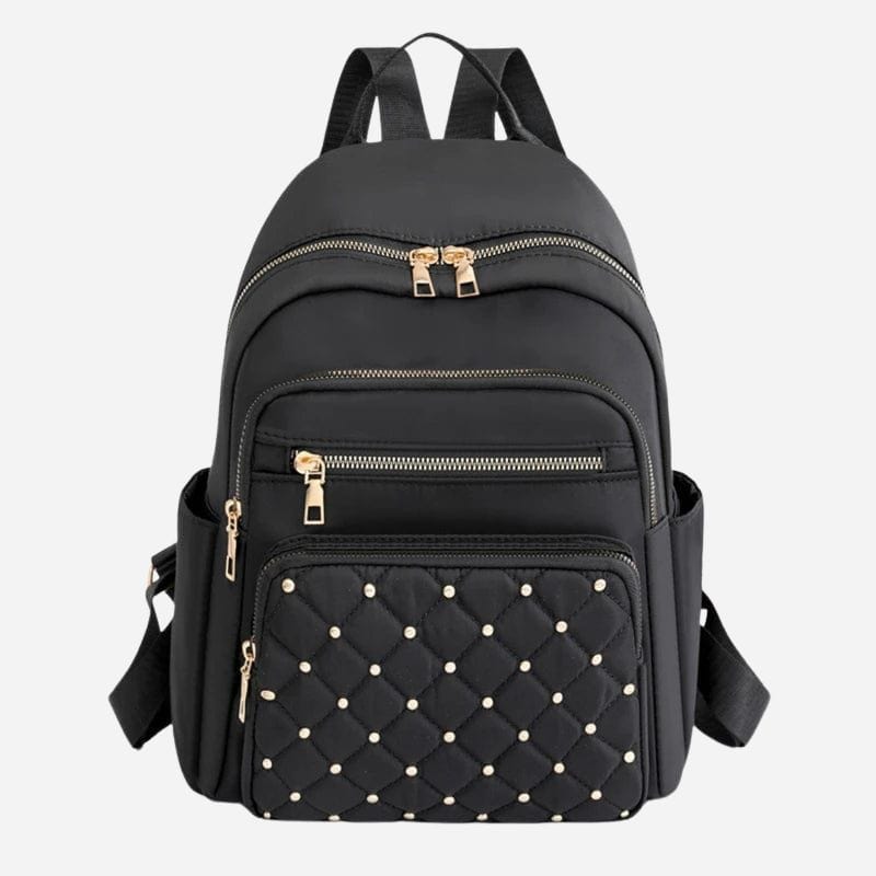 Petit sac à dos tissu femme Noir Dailysac