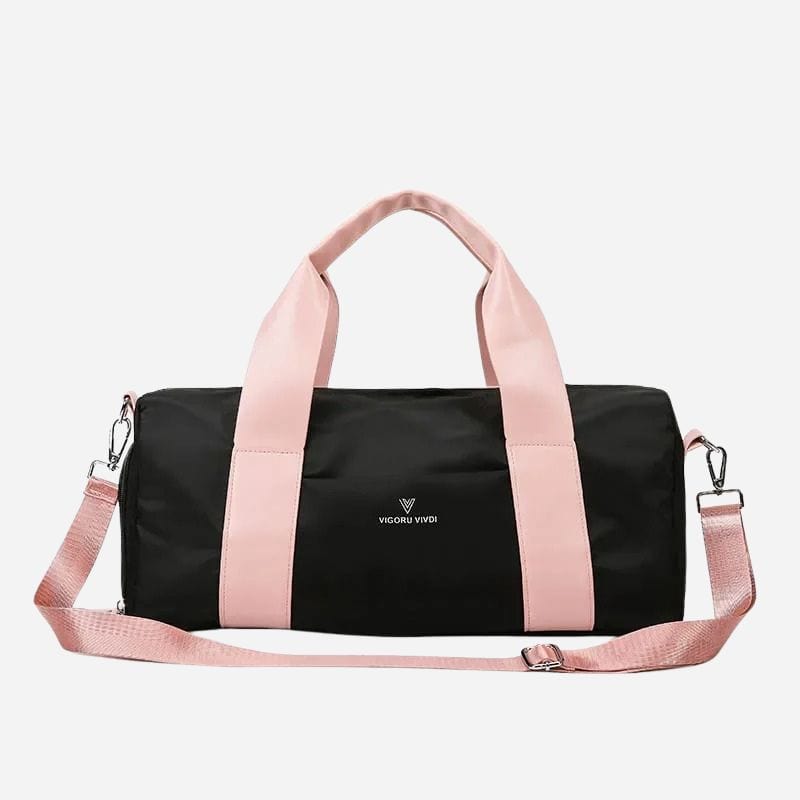 Petit sac de voyage cabine - 42x17x18cm Rose et noir Dailysac