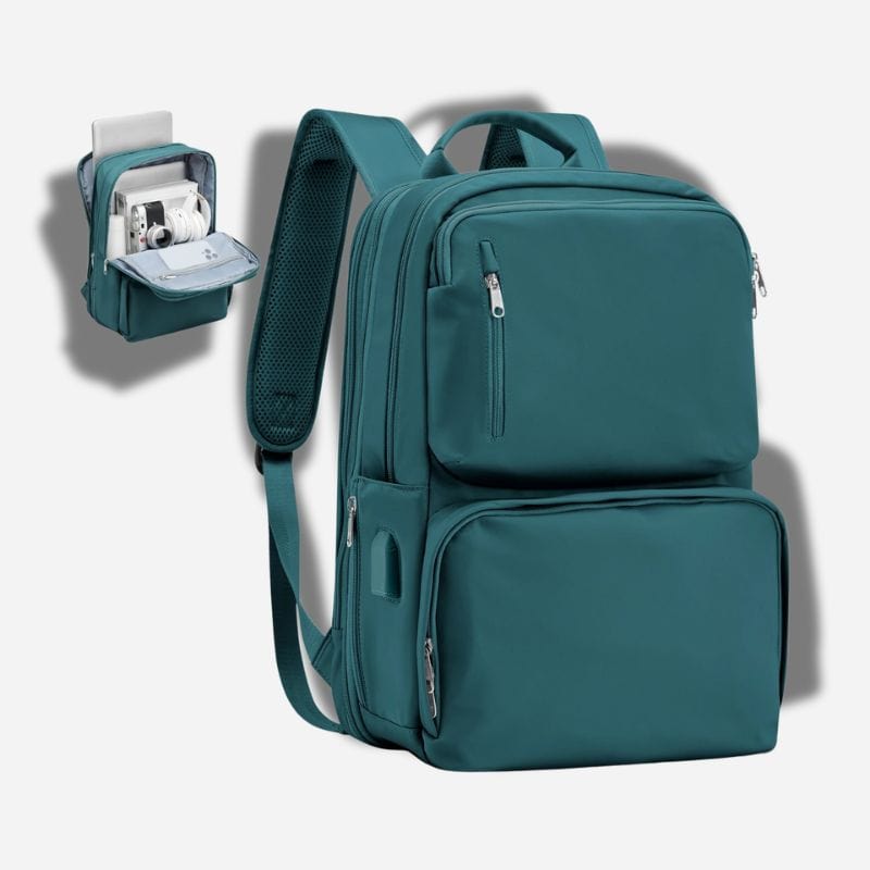 Sac à dos 40L cabine avion Bleu / 45x36x20cm Dailysac