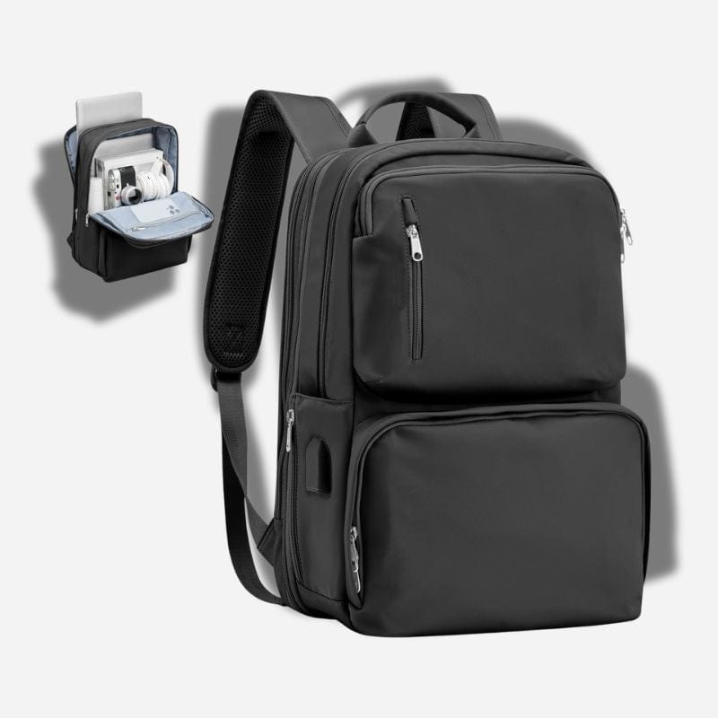 Sac à dos 40L cabine avion Noir / 45x36x20cm Dailysac