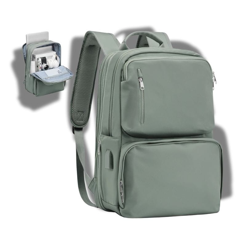 Sac à dos 40L cabine avion Vert militaire / 45x36x20cm Dailysac