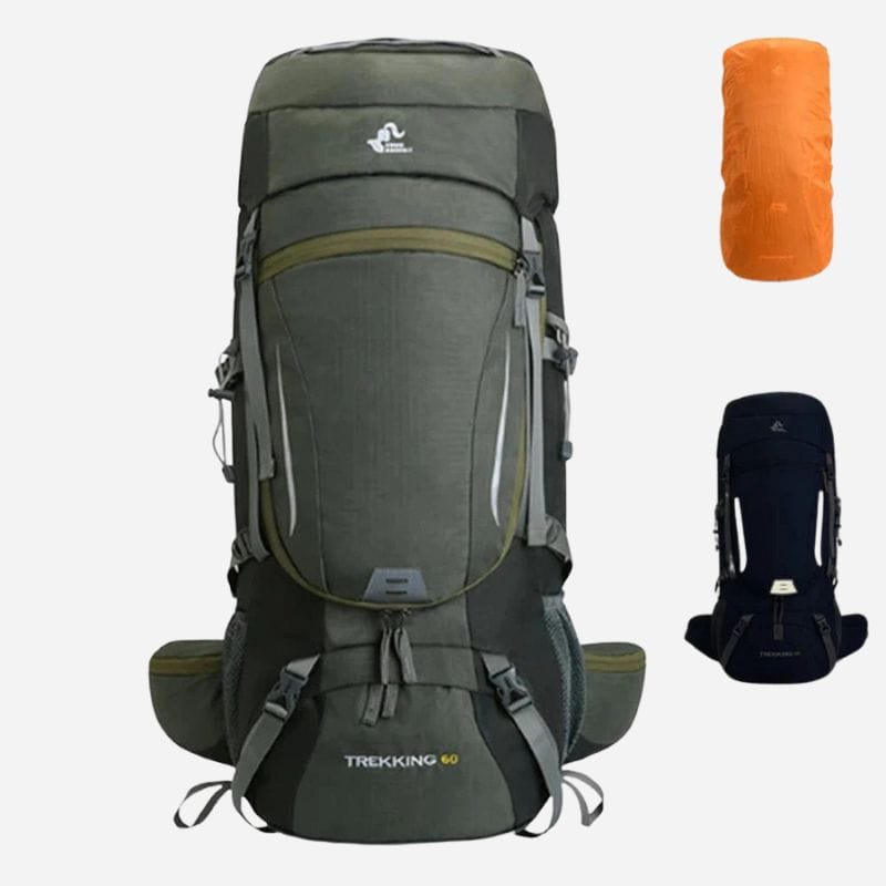 Sac à Dos 60L Voyage - Idéal pour la Randonnée et le Trek Dailysac