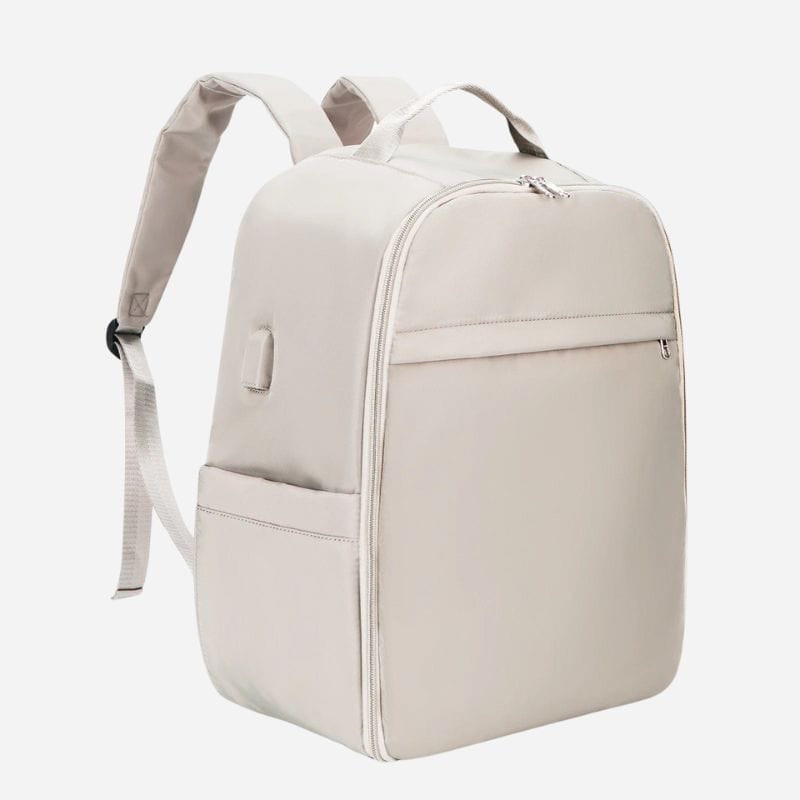 Sac à dos cabine avion 45x36x20 Beige Dailysac