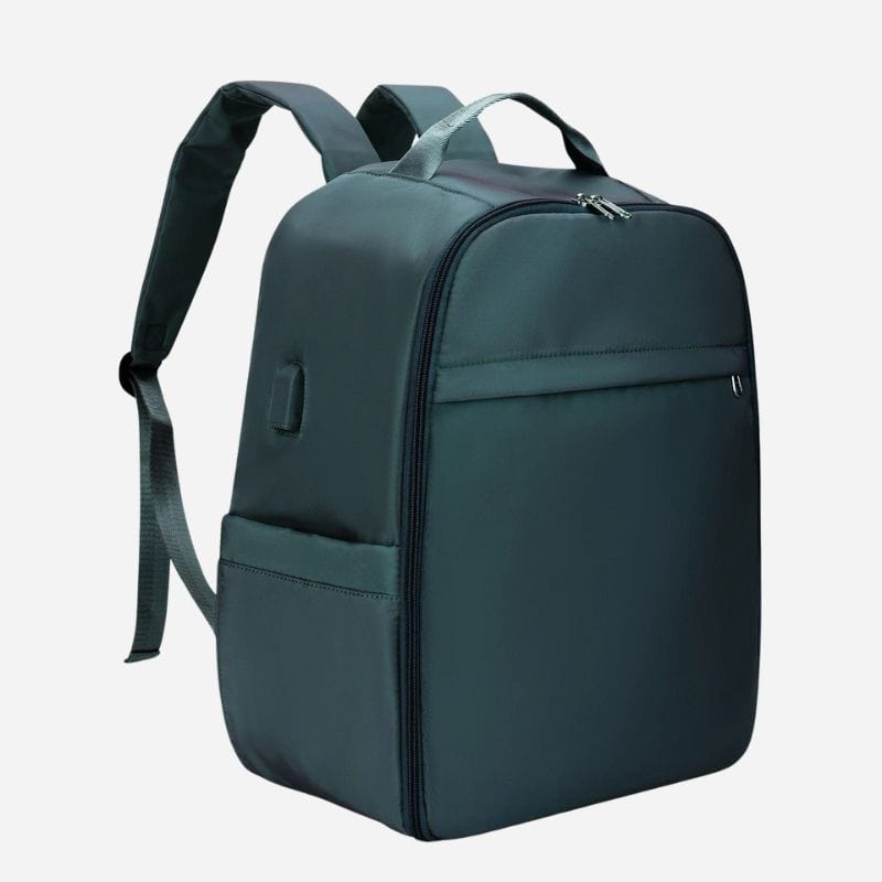 Sac à dos cabine avion 45x36x20 Bleu vert Dailysac