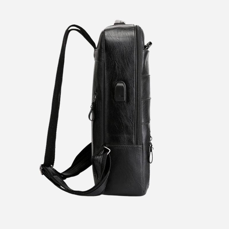 Sac à dos cabine avion cuir - 43x27x10cm Dailysac