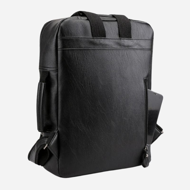 Sac à dos cabine avion cuir - 43x27x10cm Dailysac