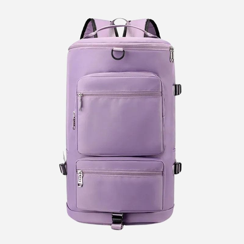Sac à dos convertible femme - Voyage Violet clair Dailysac