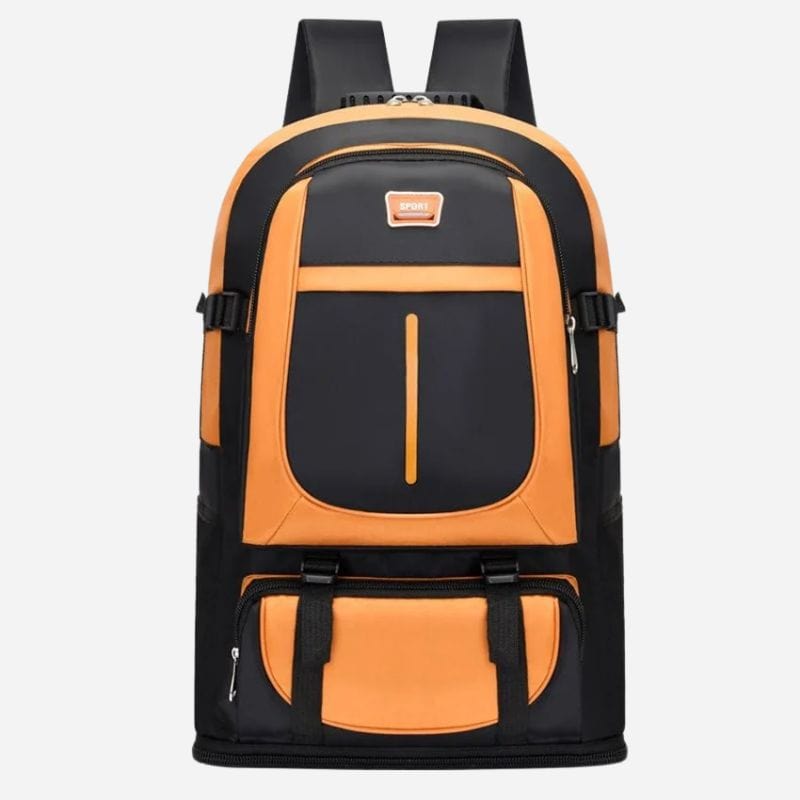 Sac à dos de voyage 100l femme - 66x36x18cm Orange Dailysac
