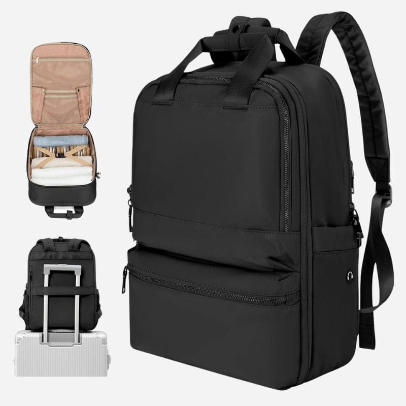 Sac à dos de voyage cabine femme - 40x31x14cm Noir Dailysac