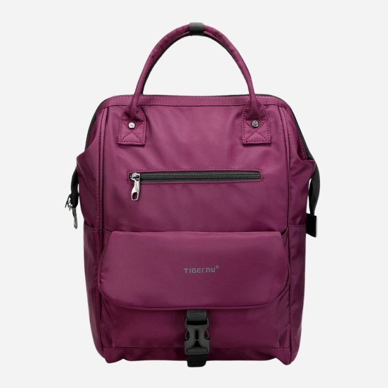 Sac à dos de voyage cabine pour femme Bordeaux Oxford 14 Dailysac