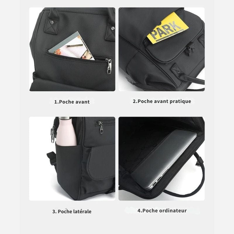 Sac à dos de voyage cabine pour femme Dailysac