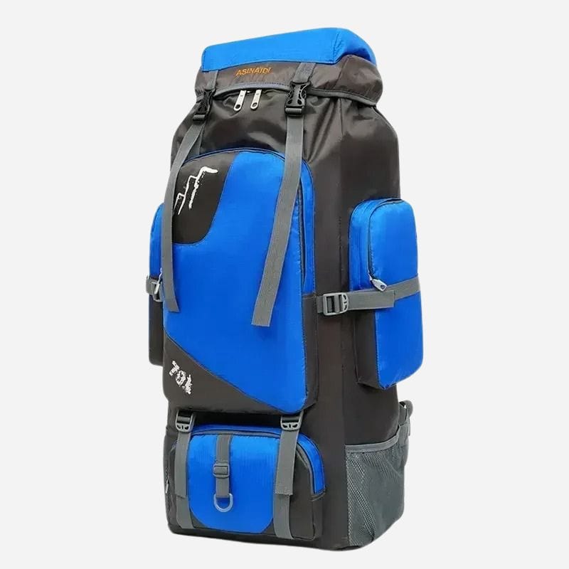Sac à dos de voyage et camping 90L Bleu Dailysac