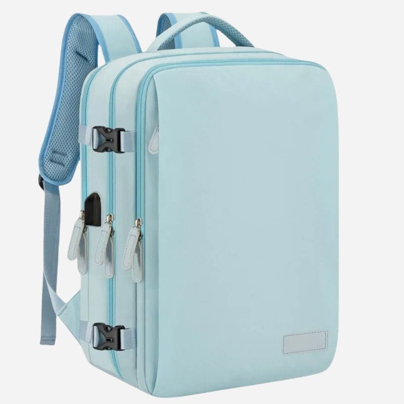 Sac à dos de voyage femme 1 semaine Bleu ciel Dailysac