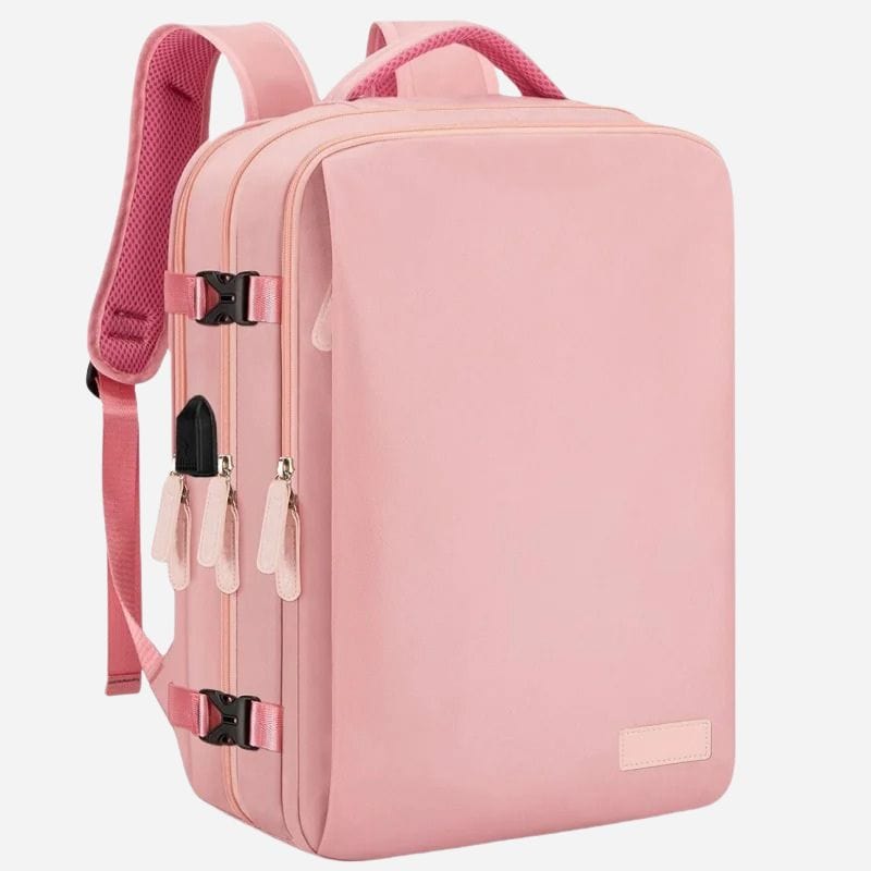 Sac à dos de voyage femme 1 semaine Rose Dailysac