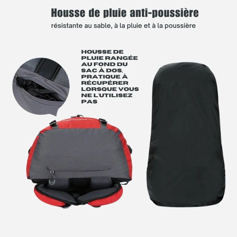 Sac à dos de voyage femme 60 litres Dailysac