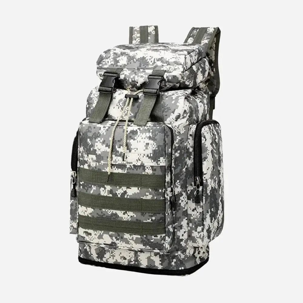 Sac à dos de voyage militaire camping Gris militaire Dailysac