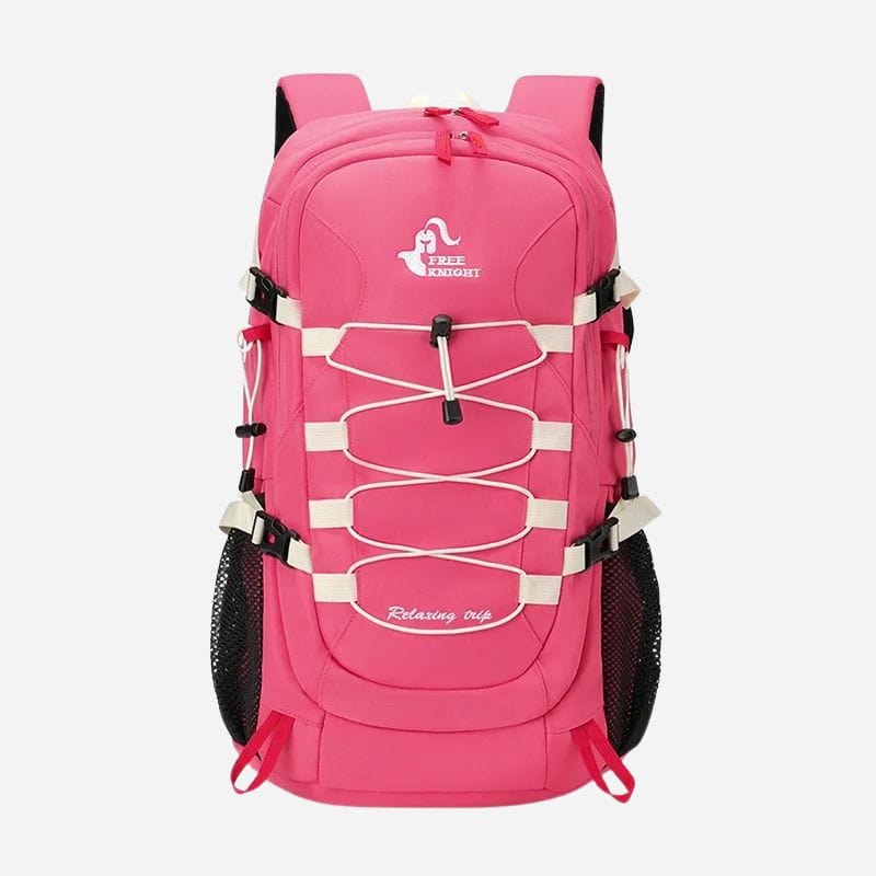 Sac à dos femme 40l Rose rouge Dailysac