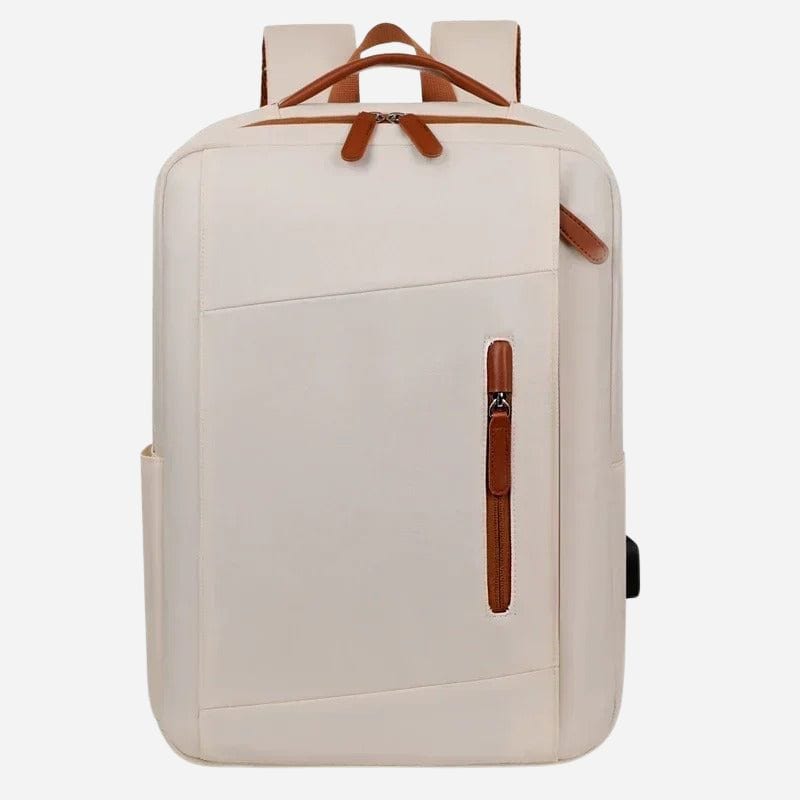 Sac à dos femme voyage avion Beige Dailysac