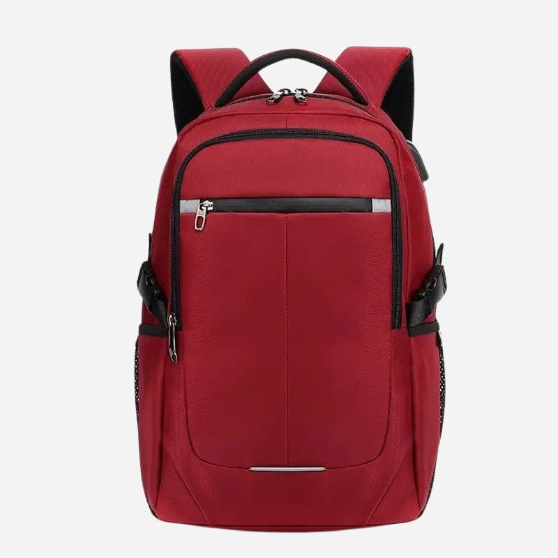 Sac à dos ordinateur 14 pouces – Idéal pour les voyages et le travail Rouge Dailysac