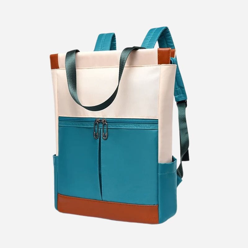 Sac à dos ordinateur femme 15,6 pouces Bleu et blanc Dailysac