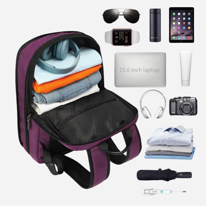 Sac à dos ordinateur femme 16 pouces - Extensible Dailysac