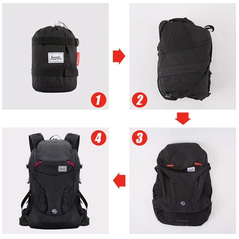 Sac à dos pliable voyage Dailysac