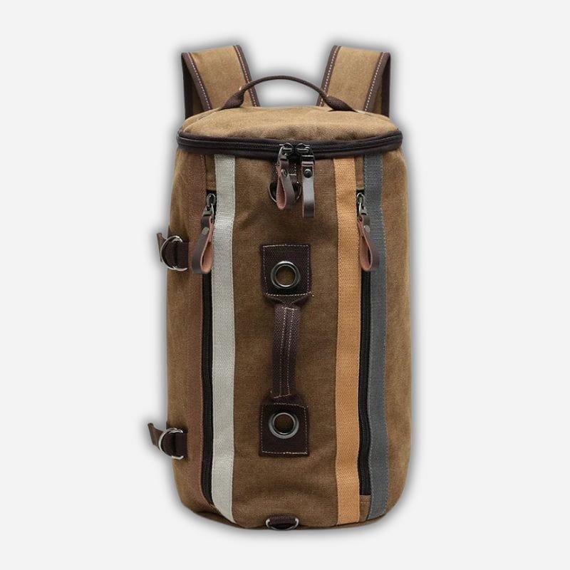Sac à dos pour voyage en avion - 43x23x20cm Marron Dailysac