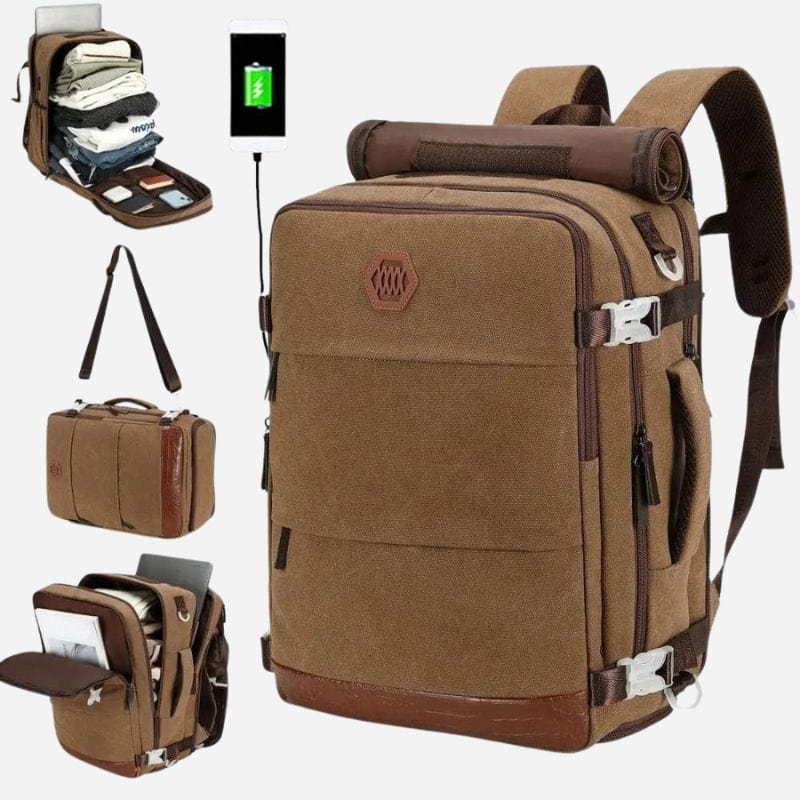 Sac à dos pour voyager en avion Café Dailysac