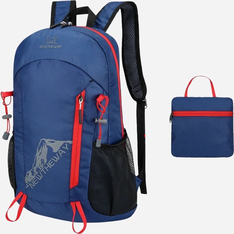 Sac à Dos Randonnée Femme Ultra Léger – Compact et Idéal en Voyage Bleu marine Dailysac