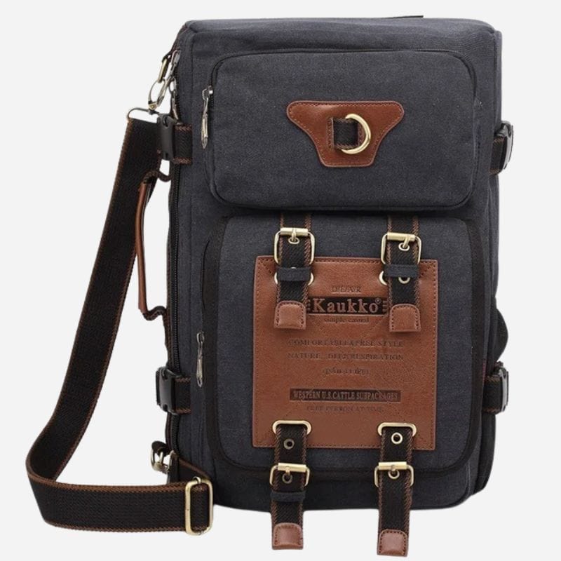 Sac à dos rétro Noir Dailysac