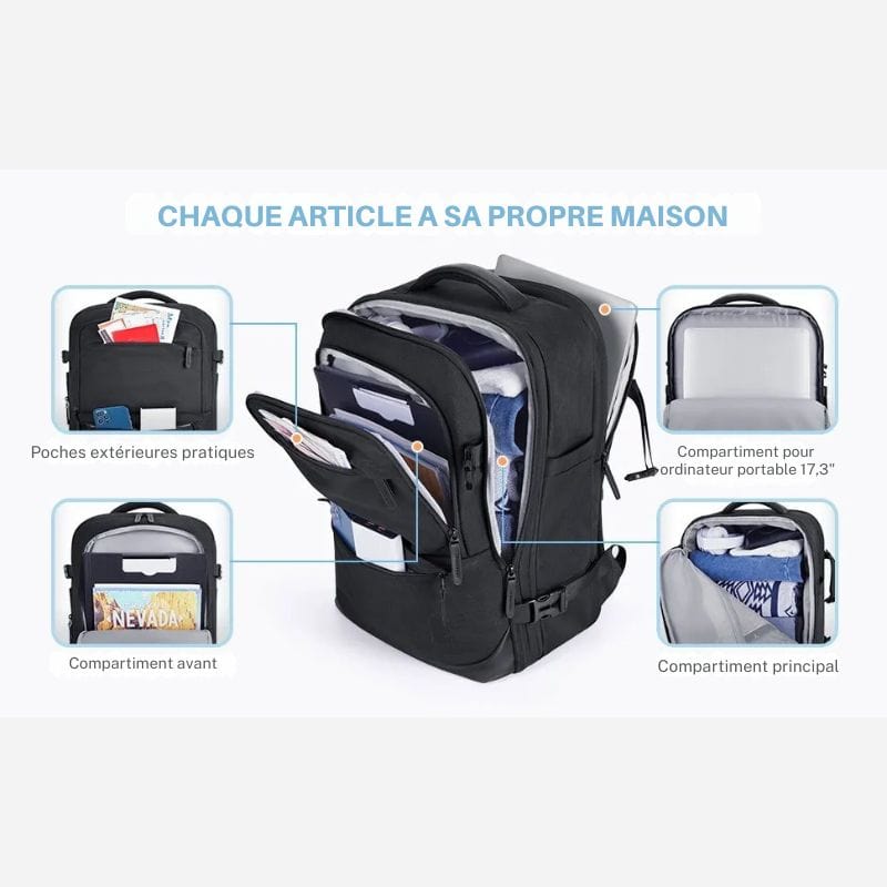 Sac à dos valise cabine Dailysac