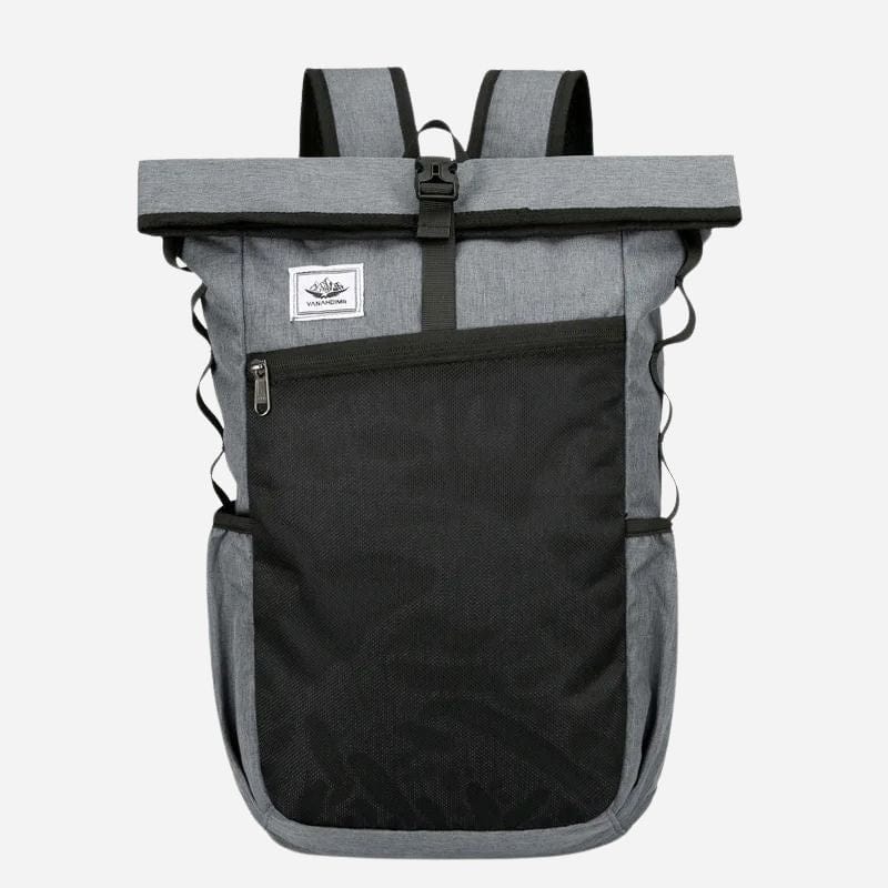 Sac à dos ville femme imperméable Gris foncé Dailysac