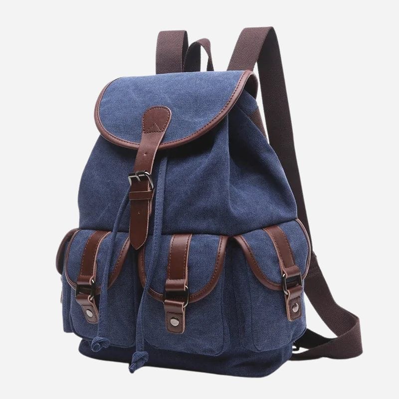 Sac à dos vintage femme Bleu Dailysac