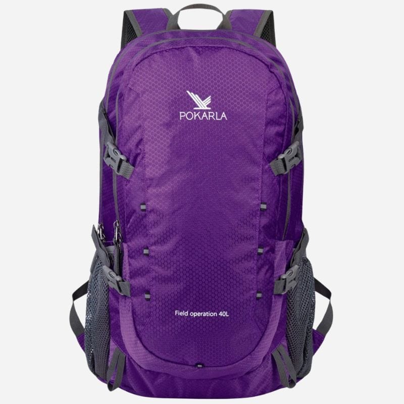 Sac à dos voyage 40 litres - Pliable Violet Dailysac