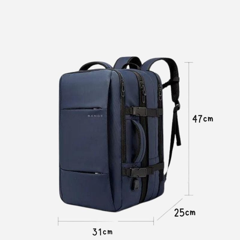Sac à dos voyage cabine avion - 22 à 37L Bleu 37L Dailysac