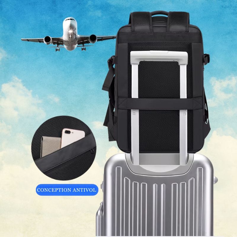 Sac à dos voyage cabine avion - 22 à 37L Dailysac