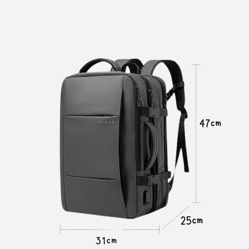 Sac à dos voyage cabine avion - 22 à 37L Gris 37L Dailysac