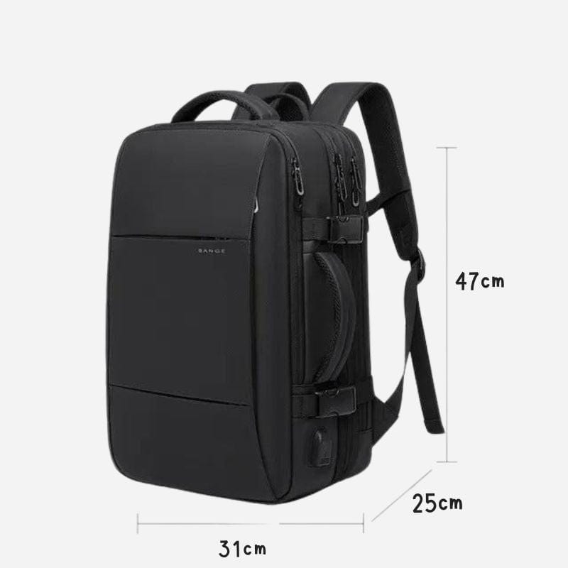 Sac à dos voyage cabine avion - 22 à 37L Noir 37L Dailysac