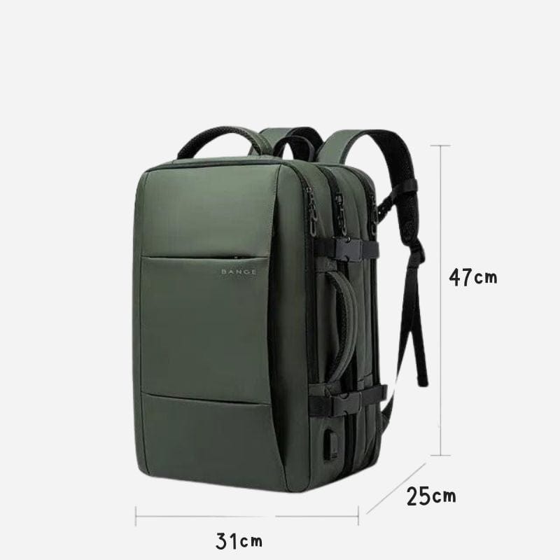 Sac à dos voyage cabine avion - 22 à 37L Vert 37L Dailysac