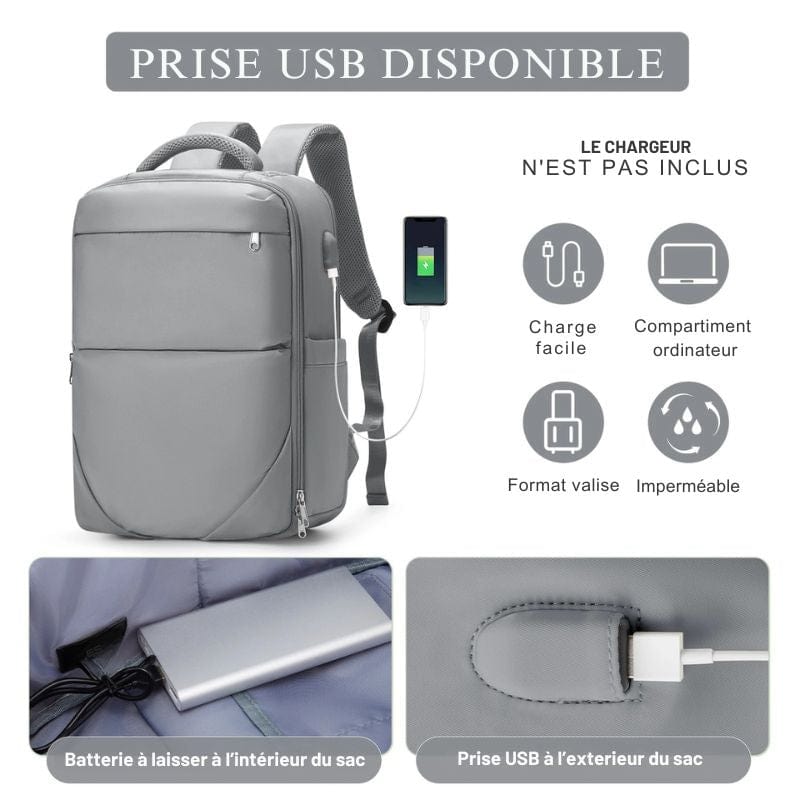 Sac à dos voyage compact Dailysac