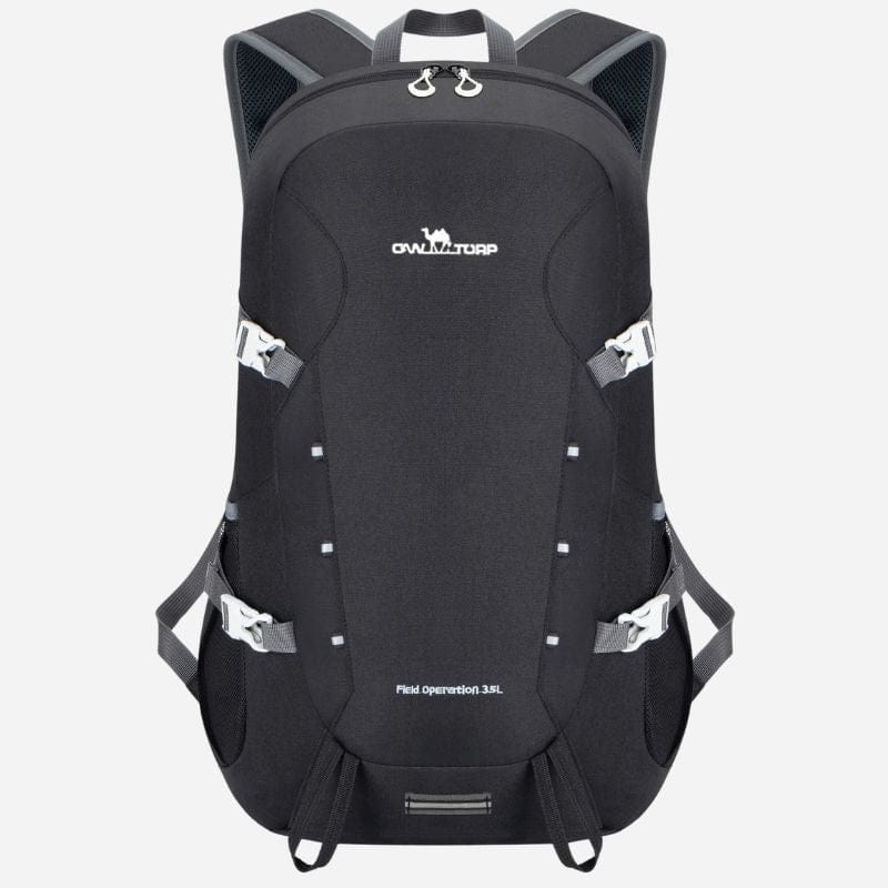 Sac à dos voyage et randonnée femme - 35L pliable Noir / 30 - 40L Dailysac