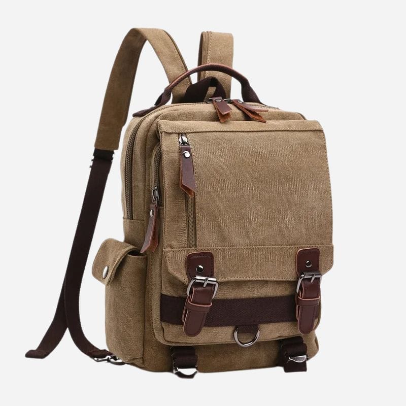 Sac à dos voyage femme avion Khaki Dailysac