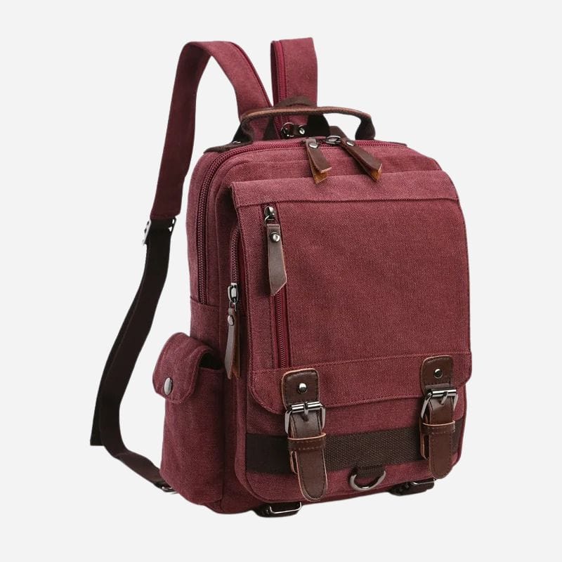Sac à dos voyage femme avion Rouge Dailysac