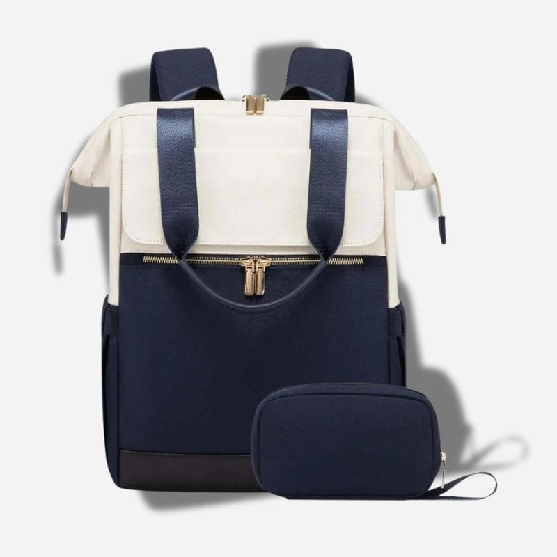 Sac à dos voyage femme chic Bleu Dailysac