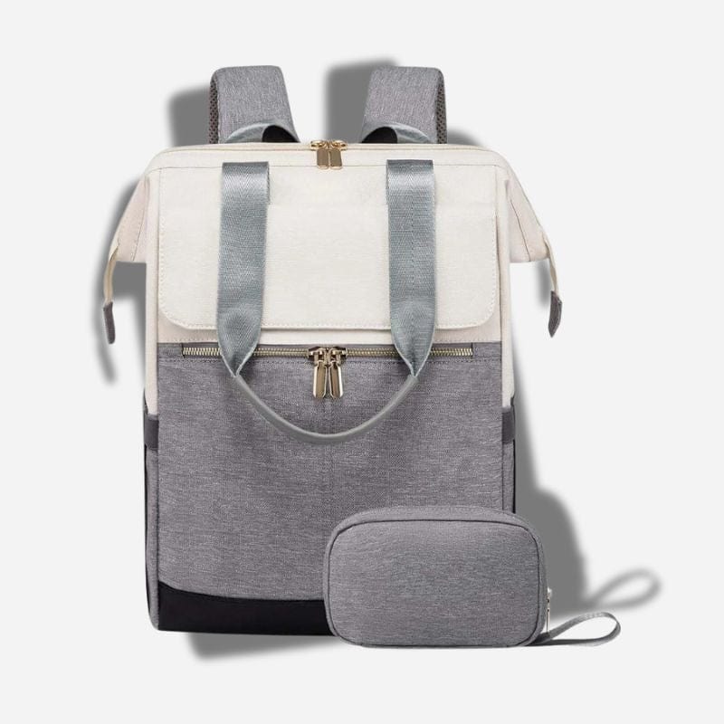 Sac à dos voyage femme chic Gris Dailysac